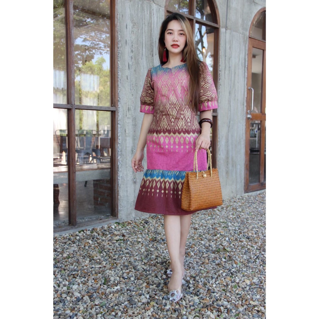 casual thai dress Modern Thai Dress