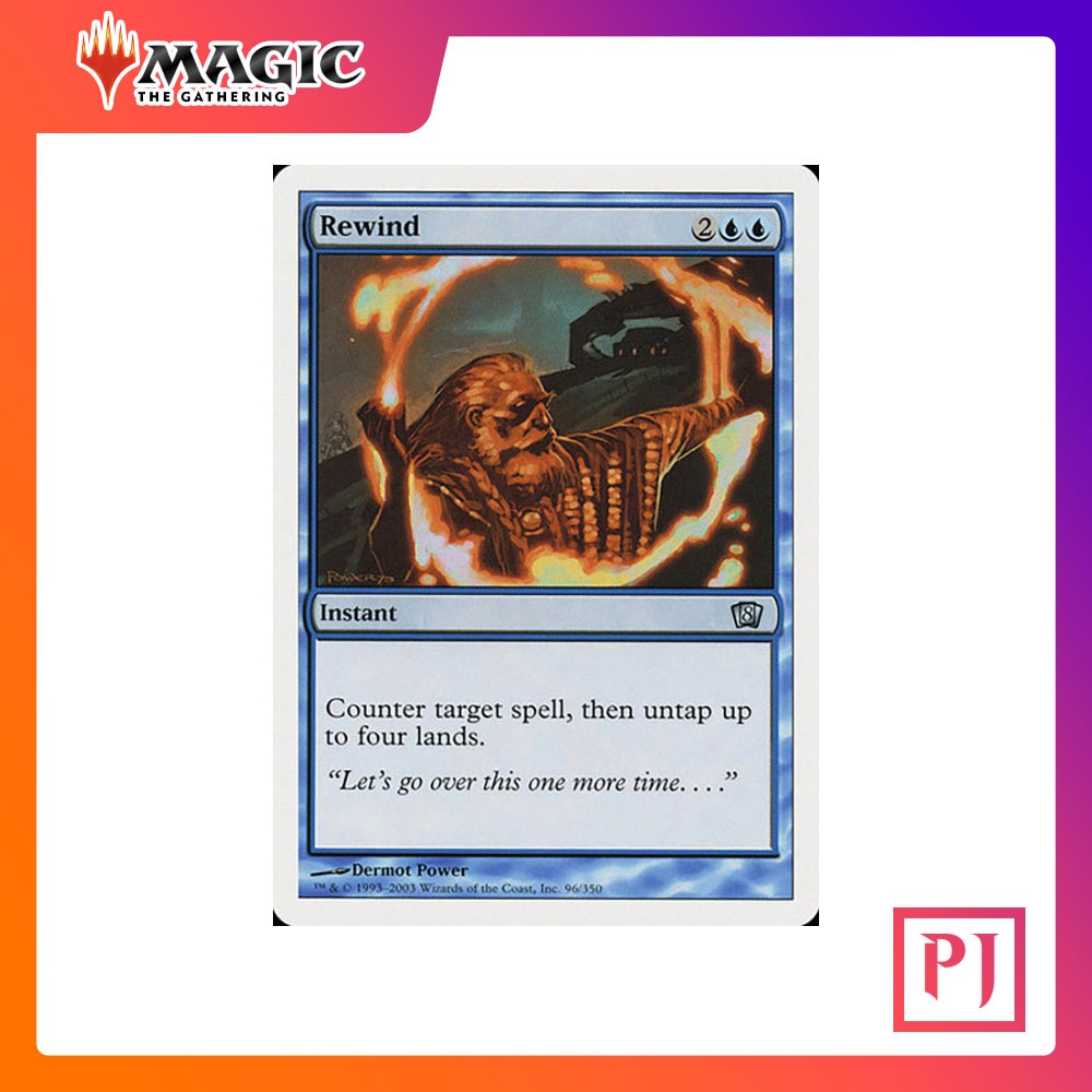 [MTG] Rewind [8TH] [BLUE] [UNCOM] [NORMAL] [ENG] (Magic Card/Magic the ...