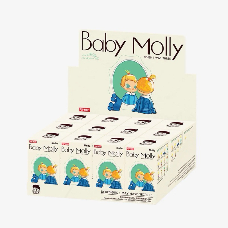 Lift Work Box12 Pieces Baby Molly when i was three No Check Card Not ...