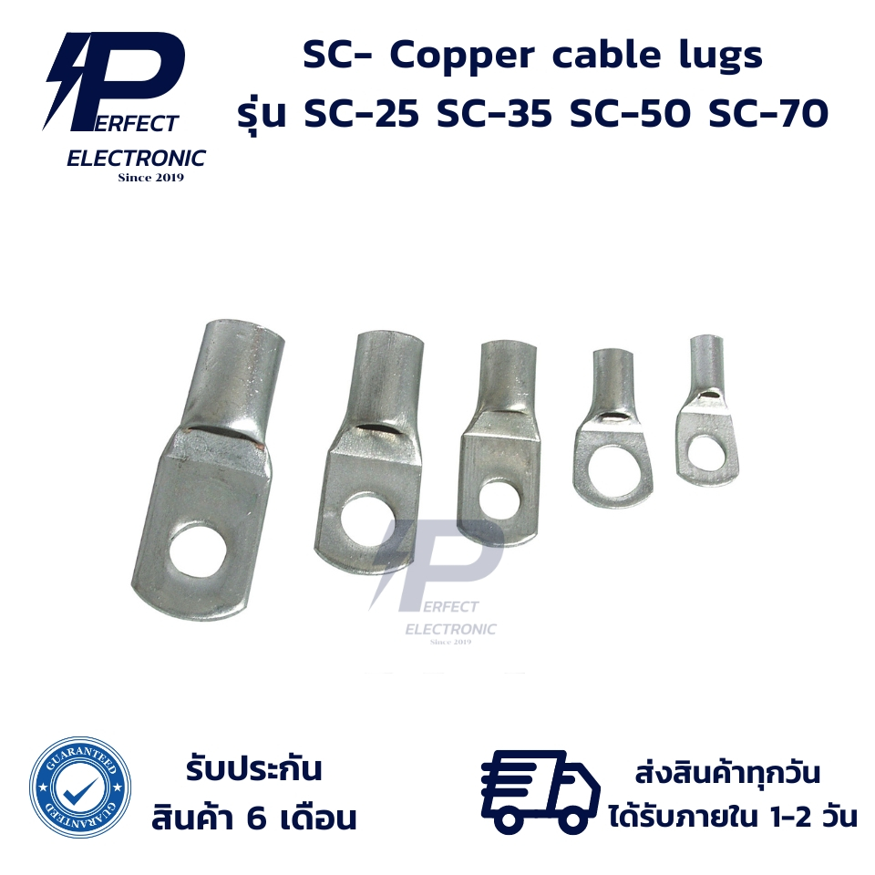 SC-25 SC-35 SC-50 SC-70 Copper cable lugs Fish Tail Connector | Shopee ...