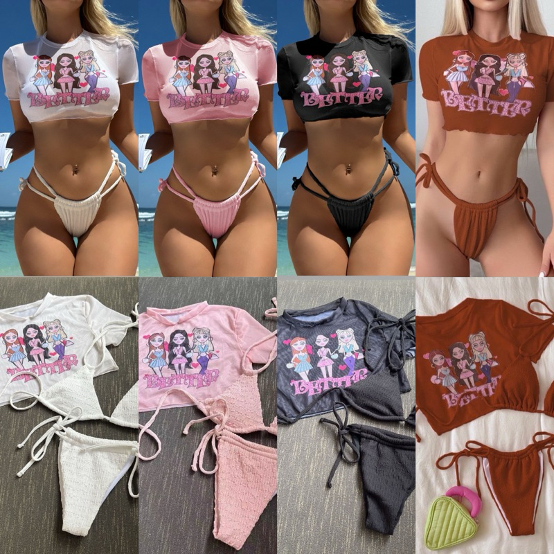 3 Pack Barbie Bikinis