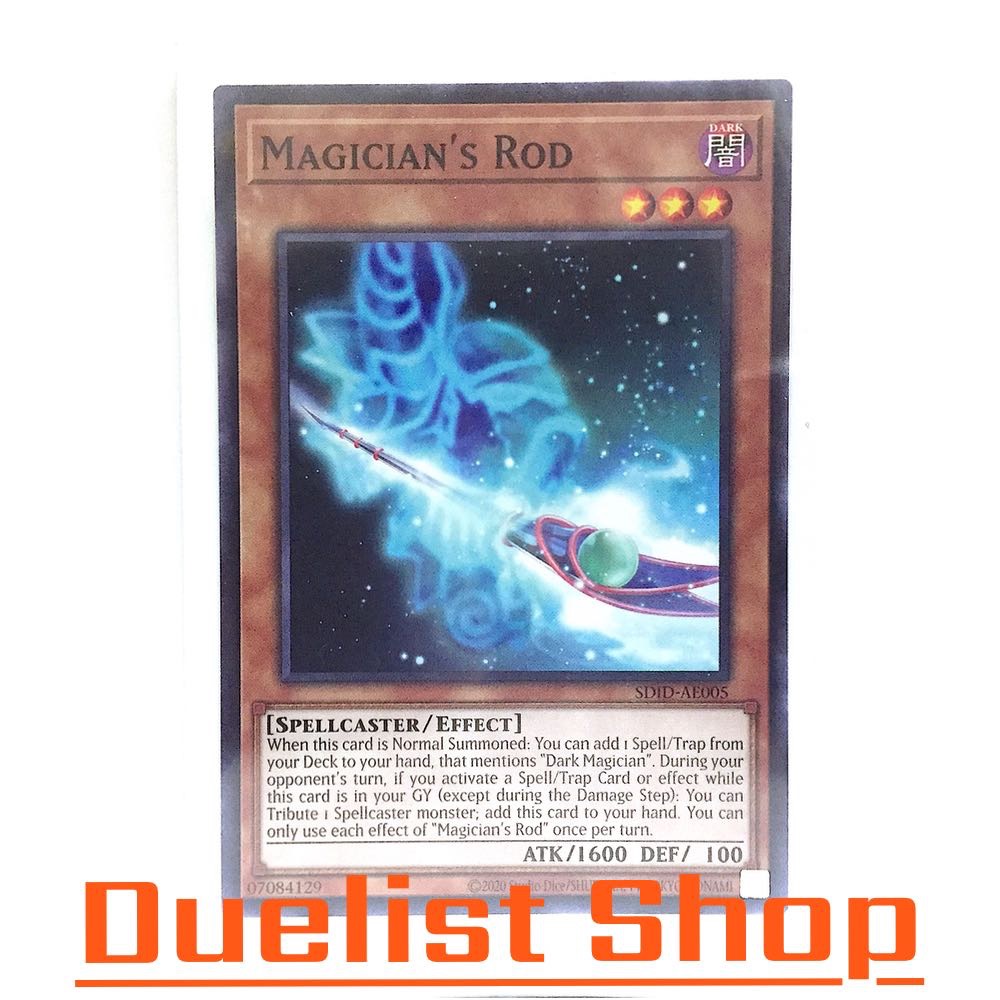 Magician's Rod (N) Monster Dark Level3 [Spellcaster/Effect] SDID-AE005 ...