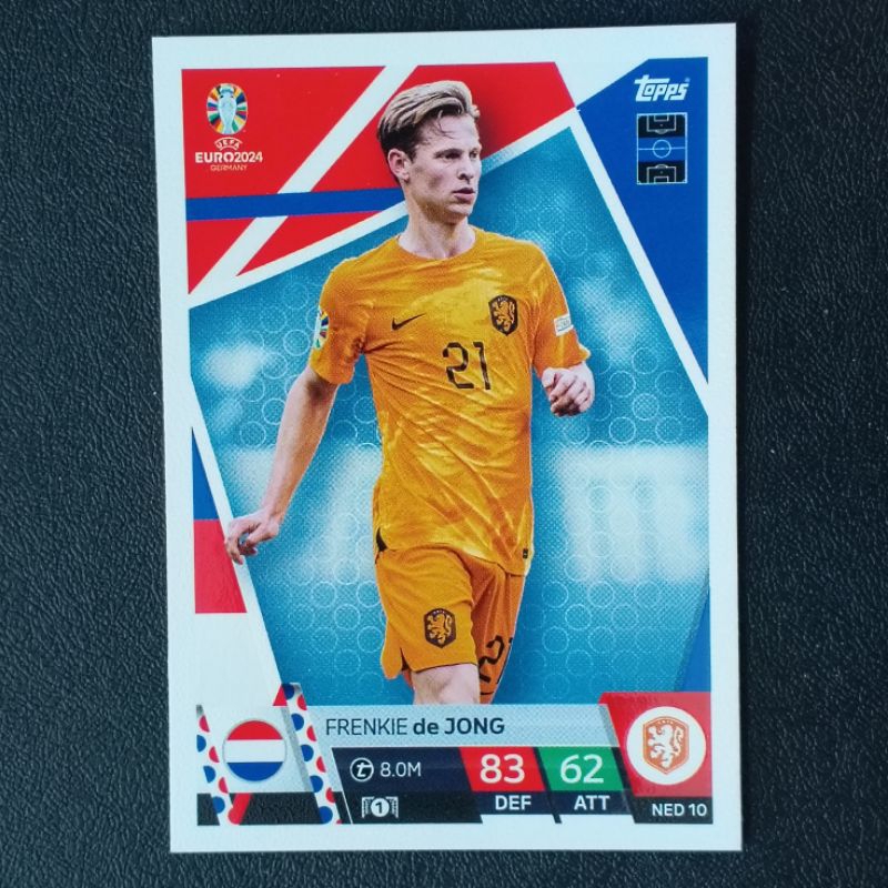 (NED Team) Football CARD EURO 2024 MATCH Attack BASE (BASE TOPPS 2024 ...