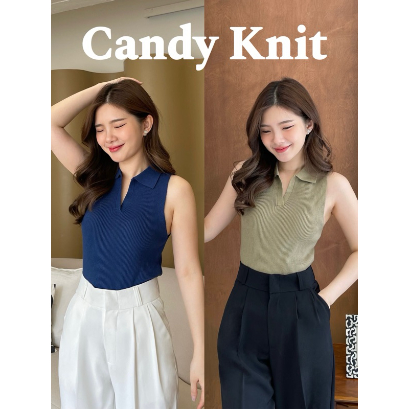 Candy Knit Yarn Collar B01 | Shopee Malaysia
