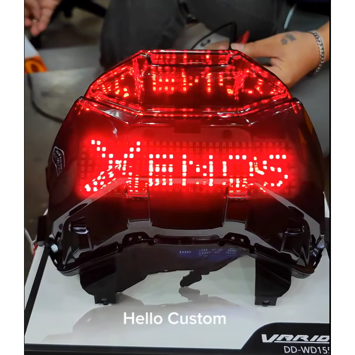 Xenos Tail Lights Straight Model Click160 Can Be 16 Types Put On Whole ...