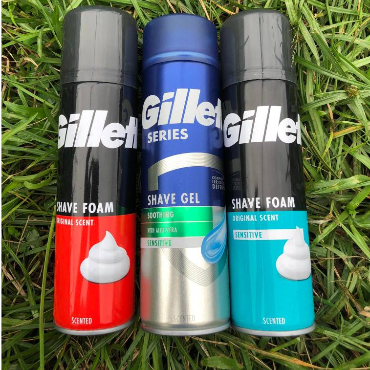 Gillette shave foam christmas pack girl