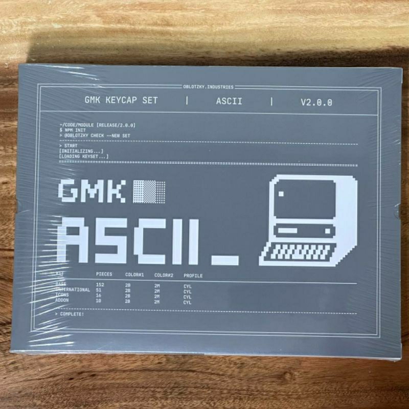 GMK ASCII II keycap-base set | Shopee Malaysia