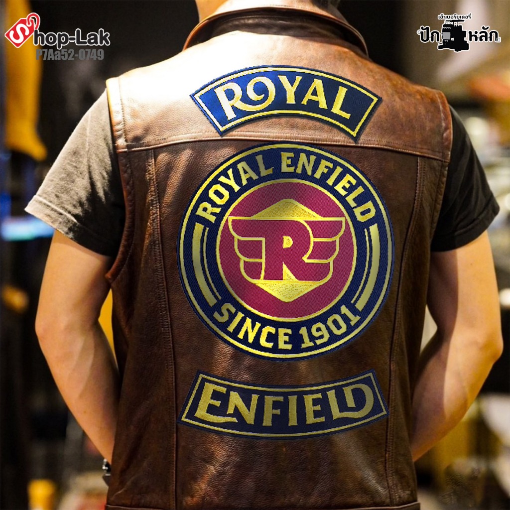 Royal Enfield Embroidery Patch Large Size Suitable For Motorcycle Drive ...