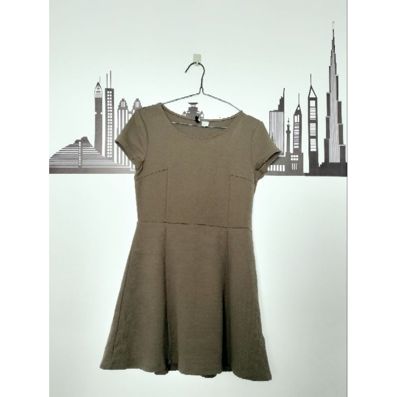olive green chiffon dress The Supima® Jersey Riviera Dress