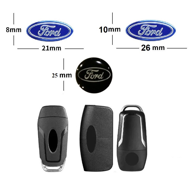 Ford Ranger Key Logo On 3 Sizes | Shopee Malaysia