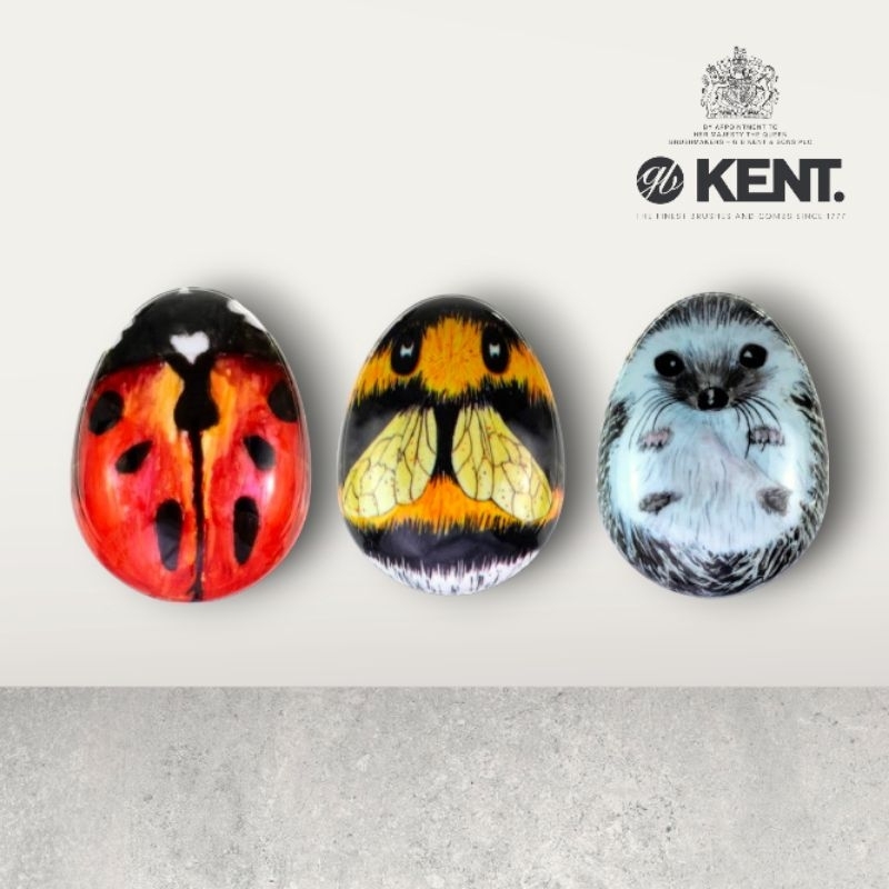 KENT Pebble Detangling Brush A Cute Portable Comb From England ...