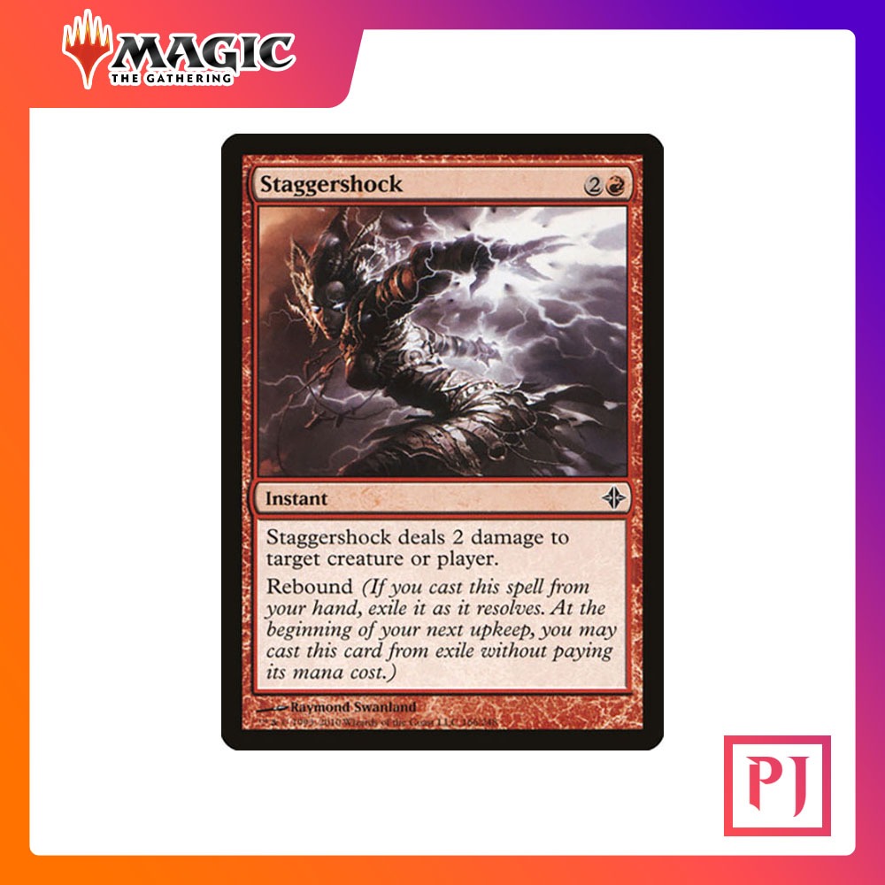 [MTG] Staggershock [ROE] [RED] [COMMON] [NORMAL] [ENG] (Magic Card ...