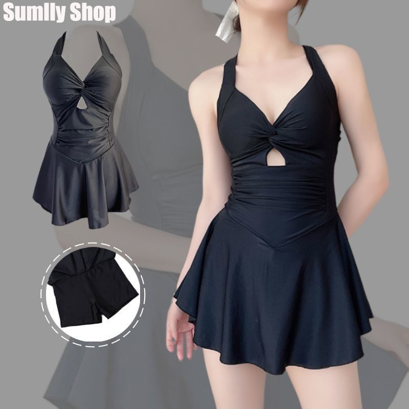Sumlly Sexy Lace One-Piece Swimsuit Beach Wear (Available) | Shopee ...