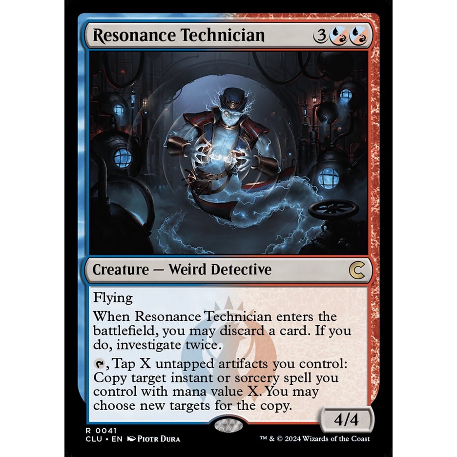 Resonance Technician Magic The Gathering Card From Ravnica: Clue ...