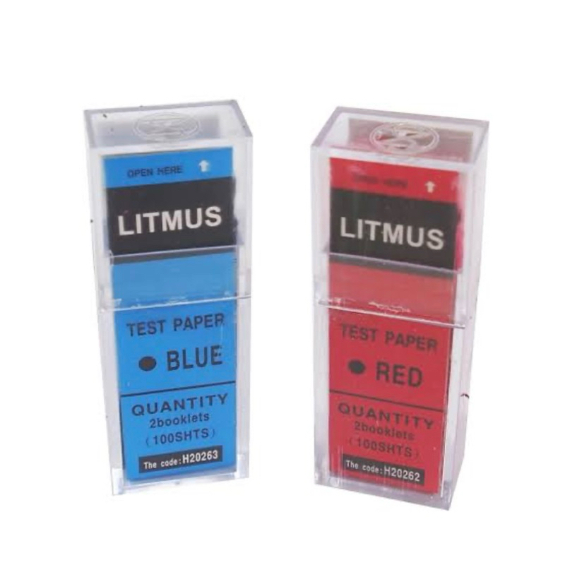 Litmus Paper Red Blue (1 Box) Shopee Malaysia