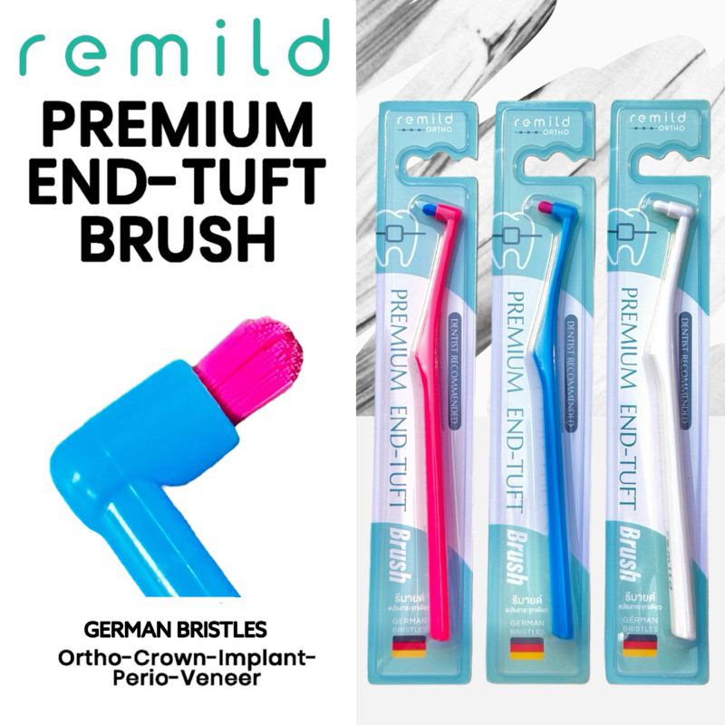 Single tuft brush Remild premium endtuft For Braces Orthodontic Root