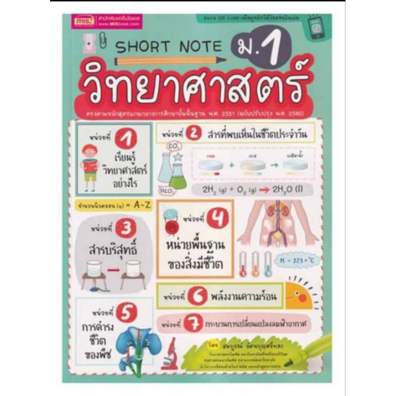 MISBOOK Science Short Note Book Secondary 1 | Shopee Malaysia