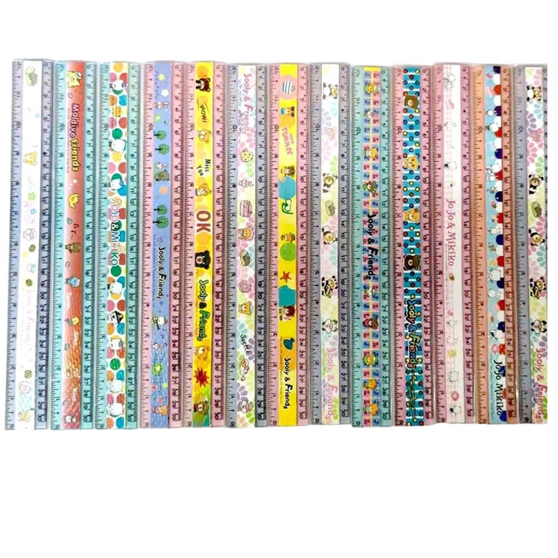 Thick Transparent Ruler Cartoon Pattern Back Multiplication Table 12 ...