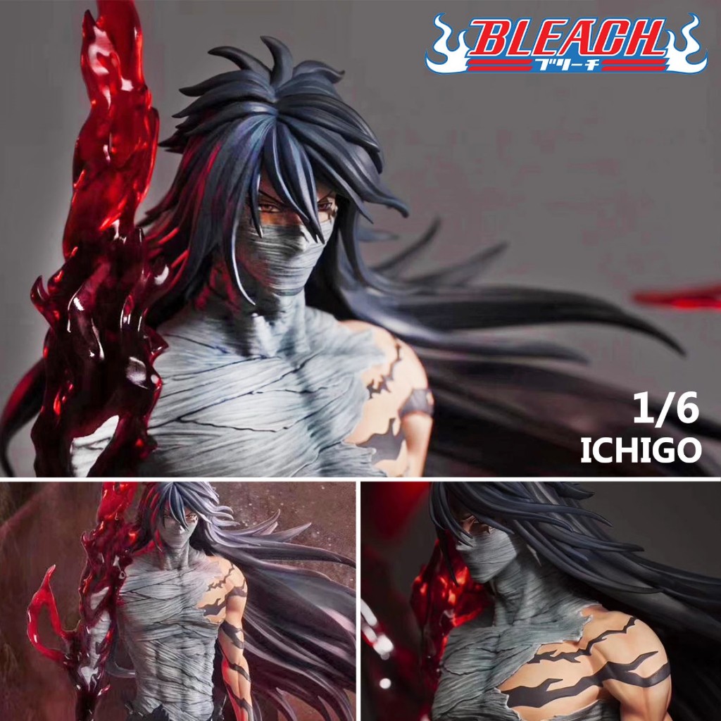 Clouds Studio Bleach Bleeding God Ichigo Kurosaki Figure Height 34.5 cm ...