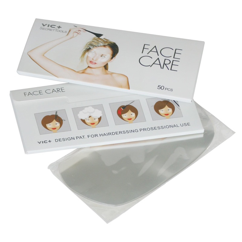 VIC + Plastic Mask For Forehead Contains 50 Sheets (Used To Put On ...