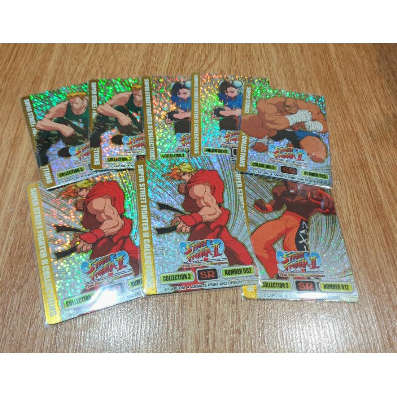 (Sr Gold Stripe) Street Fighter Level Sr Gold Stripes Collection 3 Sold ...