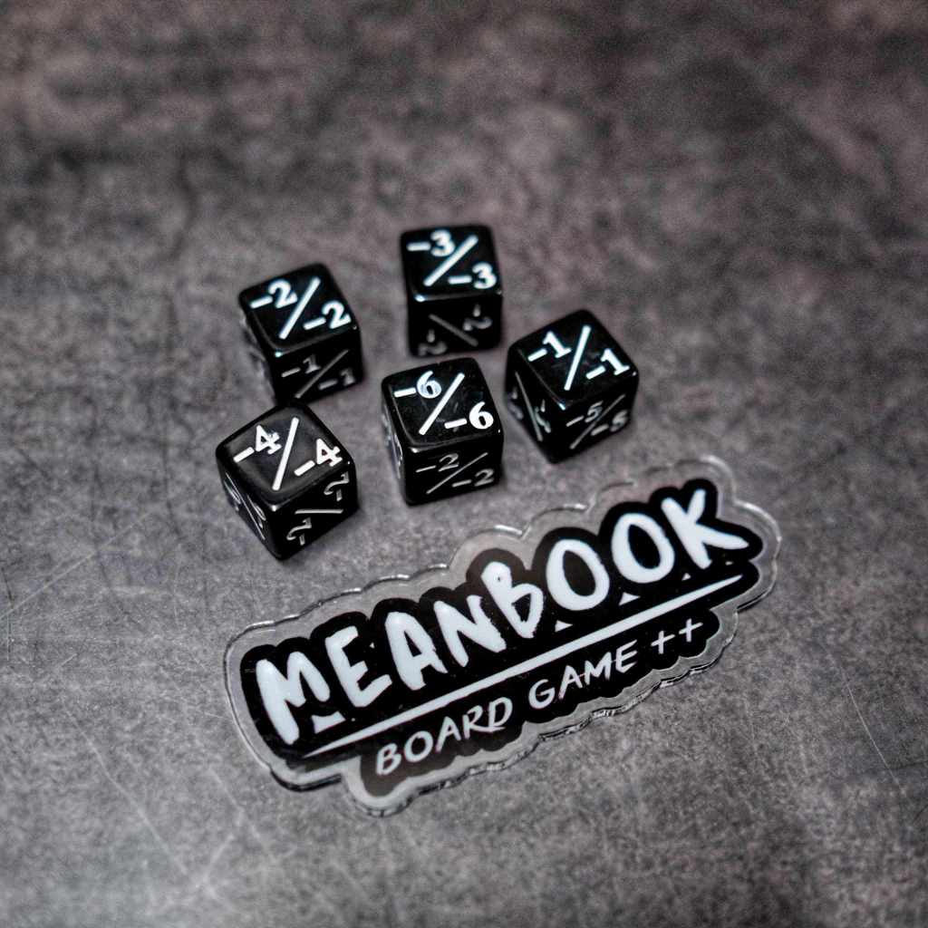 Dice +/- Positive Negative Size 16mm For Game Board Design Used In MTG ...