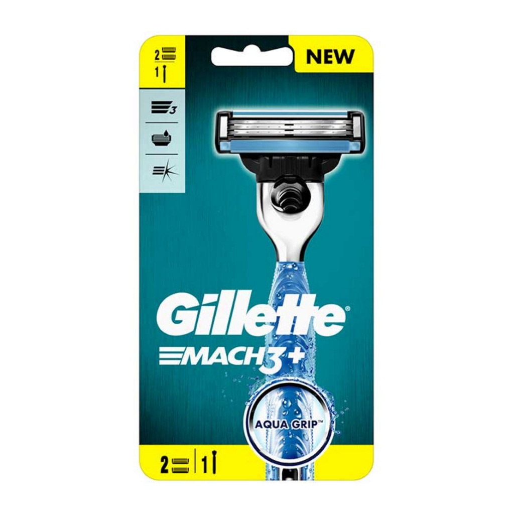 Gillette Mach Tree Turbo Razor Handle 1 With Blade | Shopee Malaysia