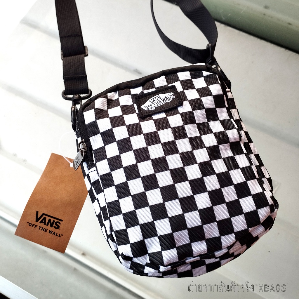 Vans Vans Sling bag Small And Compact Shoulder bag Checkered Grid Pattern Shopee Malaysia
