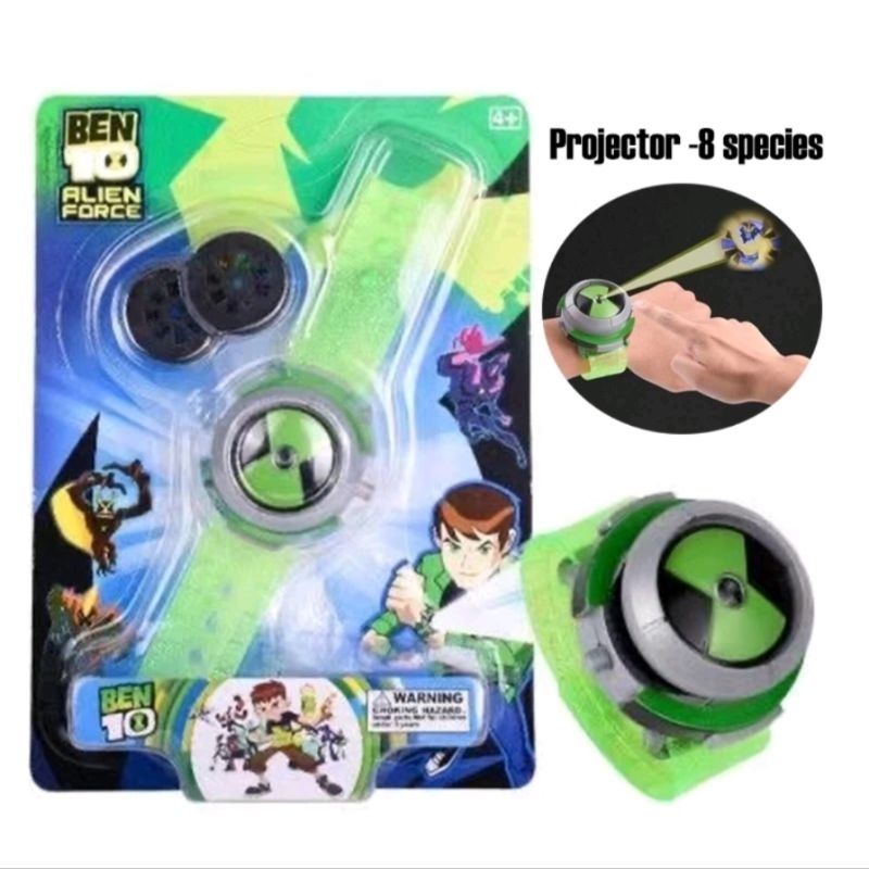 Ben 10 Transforming Watch Benten Wrist With Figure | Shopee Malaysia