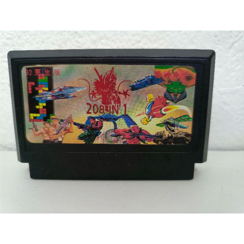 The Game Cartridge Includes 208 in 1 A Good Collection Of Quality Heavy ...