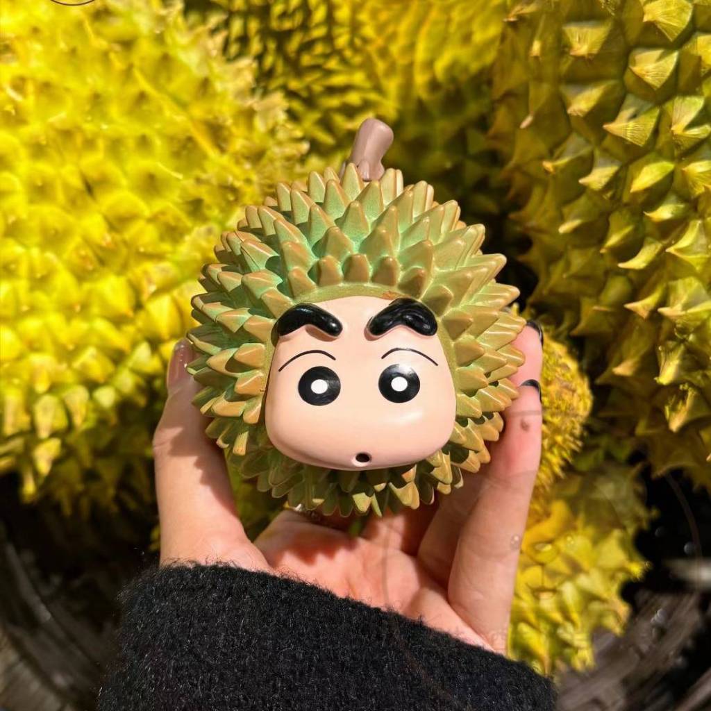 There Are 3 Types Of Durian Shin-Chan Keychains. | Shopee Malaysia