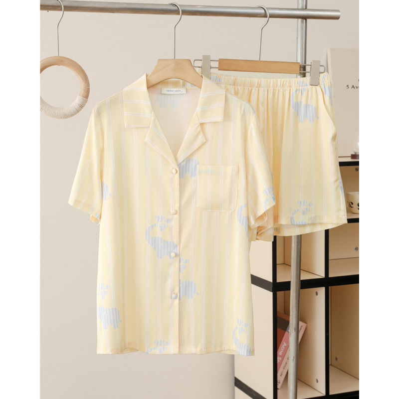 Premium Silk Satin Pyjamas (Diane Sally brand) | Shopee Malaysia