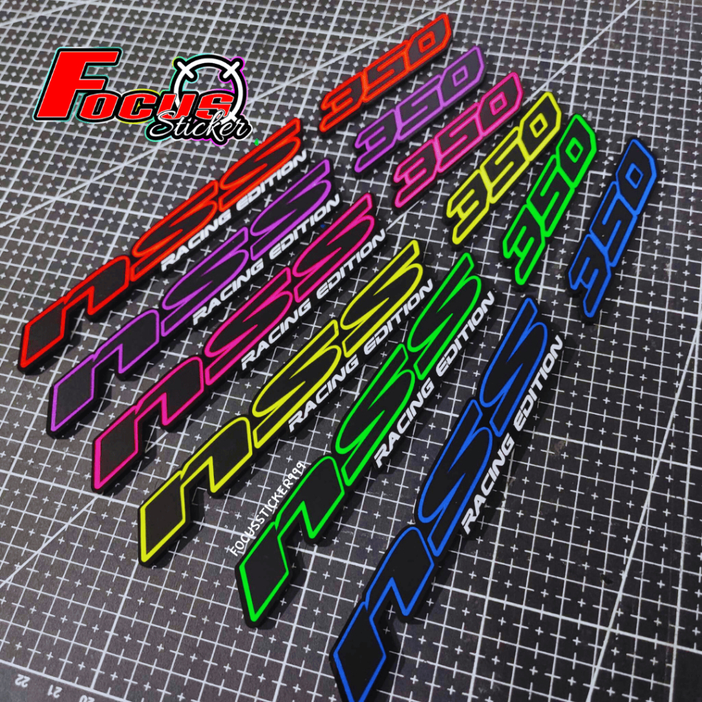 (1 Set There Are 4 Pieces) NSS350/Forza 350/NSS350-Racing Edition Logo ...