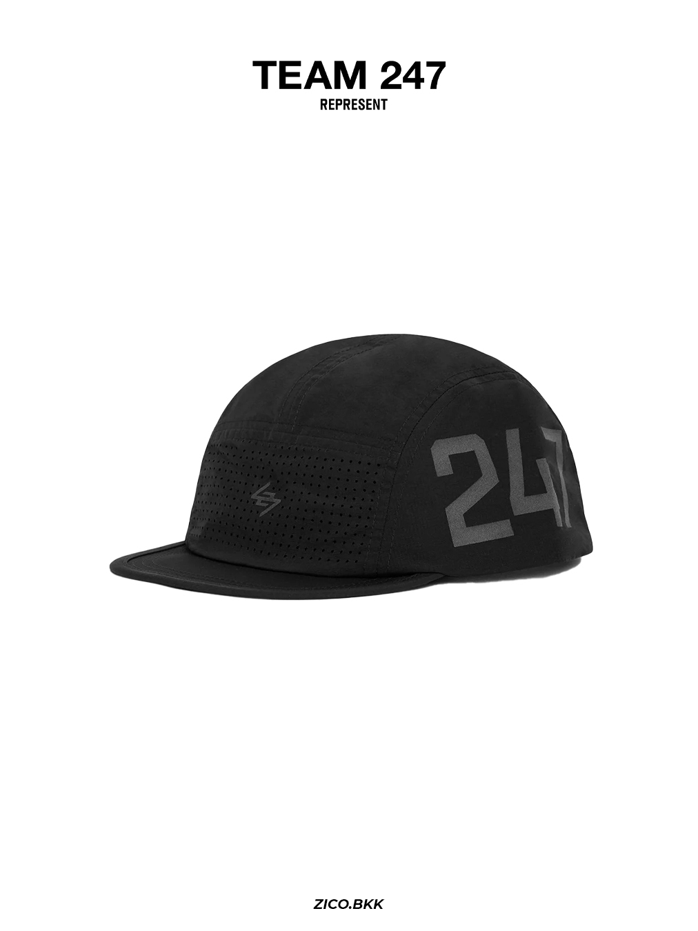 Represent 247 Ripstop Cap Baseball Cap Adjustable Strap Reflective Logo ...