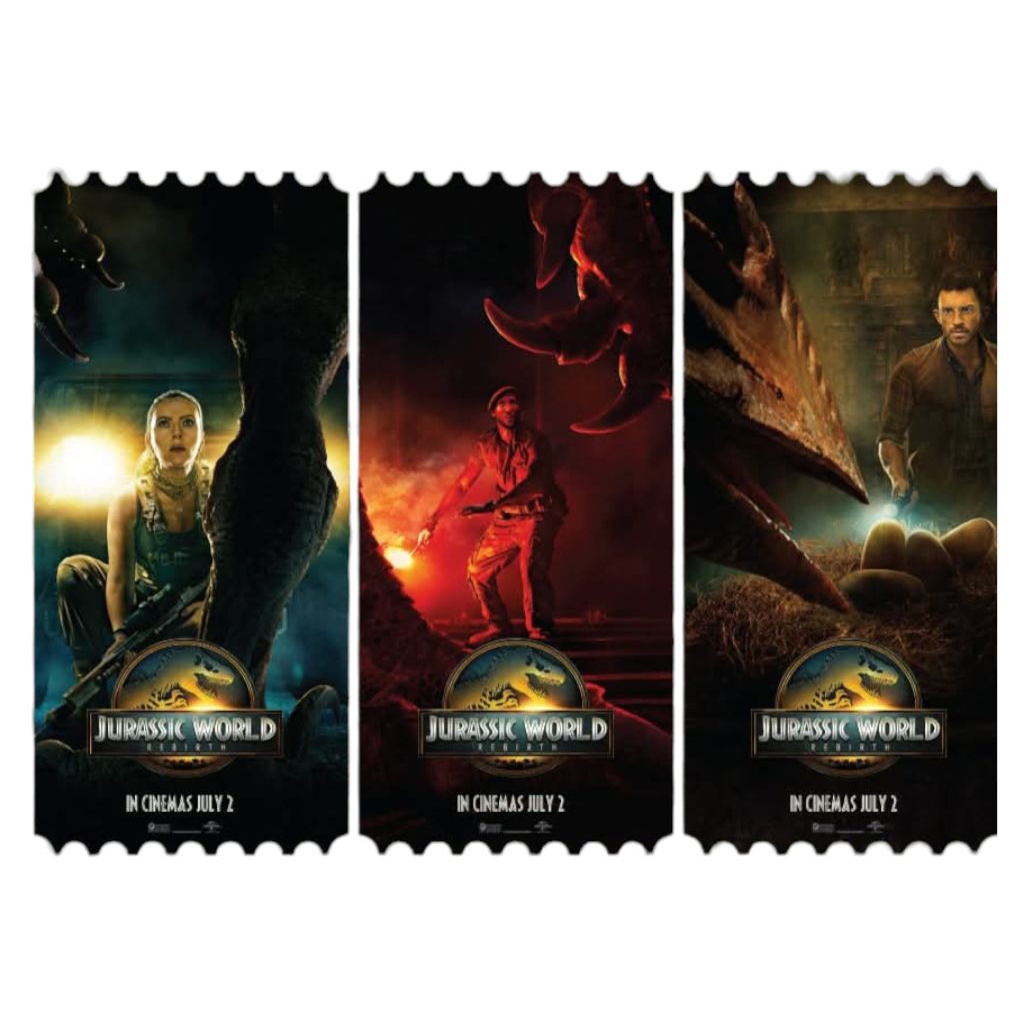 Twinkle Ticket Jurassic World Rebirth Collectible Birthday New SF ...