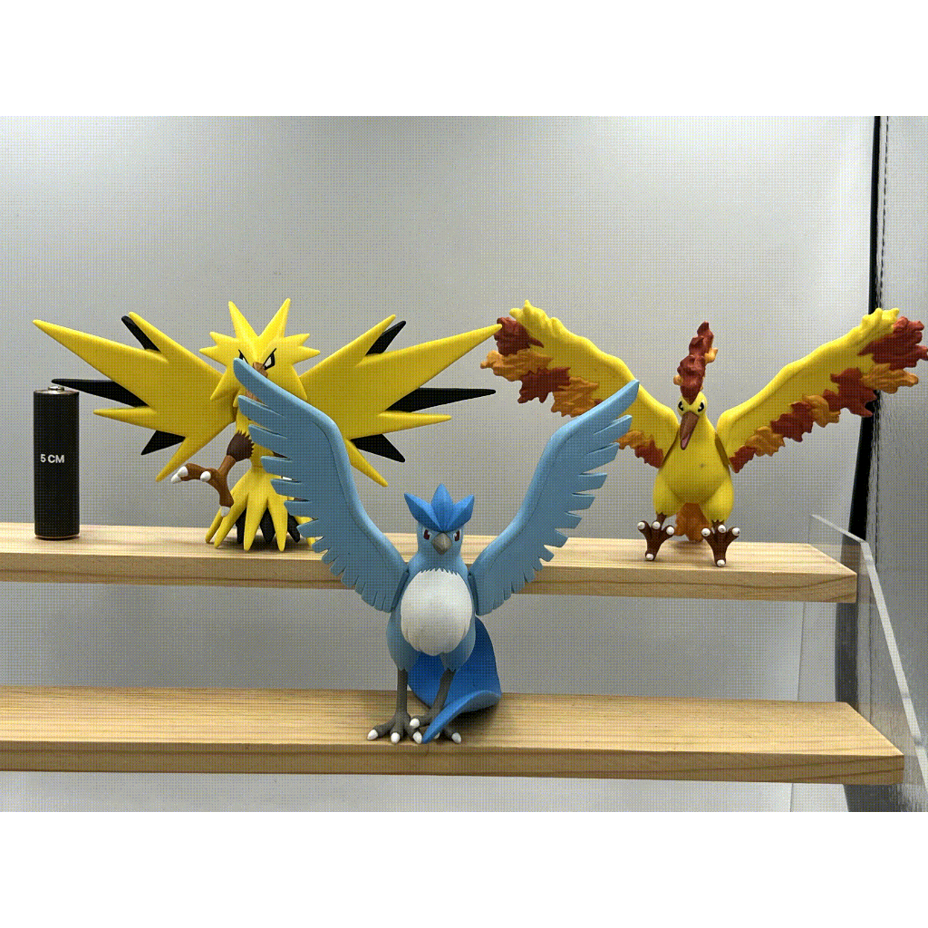 Pokemon Tomy Big Size : Zapdos Moltress Articuno (Set of 3) | Shopee ...