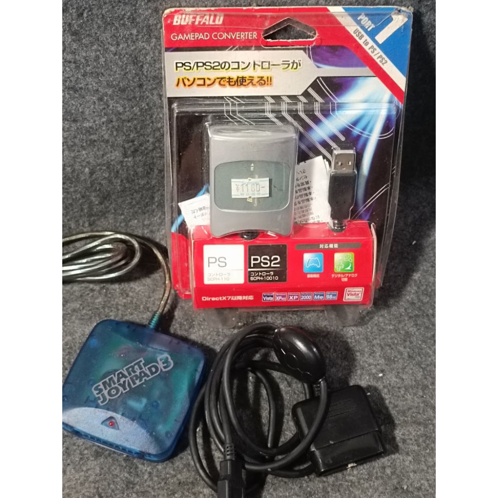 PS1 Joystick Converter PS2 To USB Controller Convert Adapter | Shopee ...