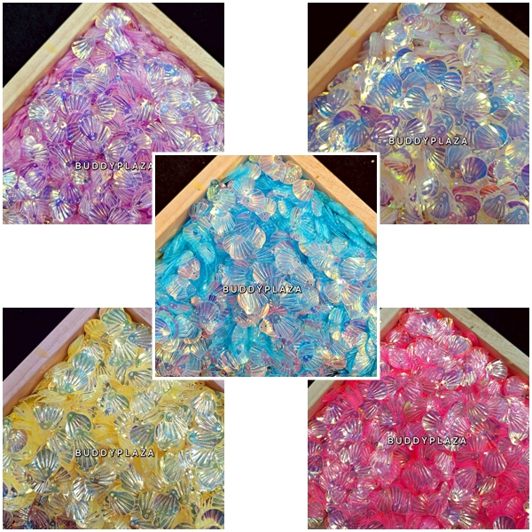 Shell Sequins DIY Shells Artificial Fish Scales Makeup 8g.about 140 ...