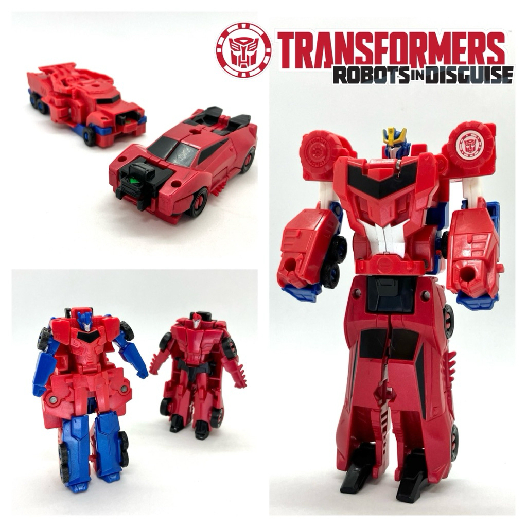 Transformers RID Combiner Optimus & Sidewaip Transformable Figure ...