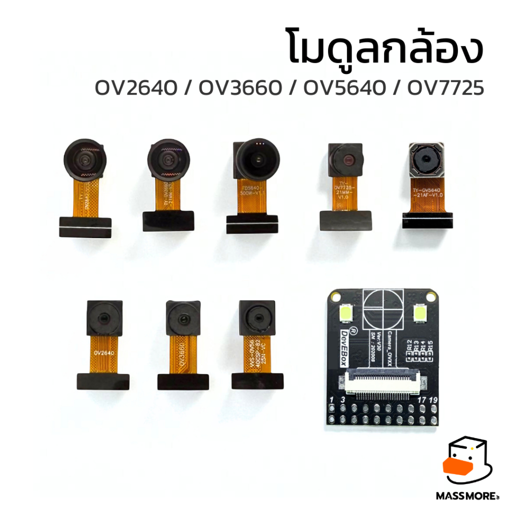 Camera Module OV2640 OV3660 OV5640 OV7725 Wide Lens 160 Fisheye 24PIN ...