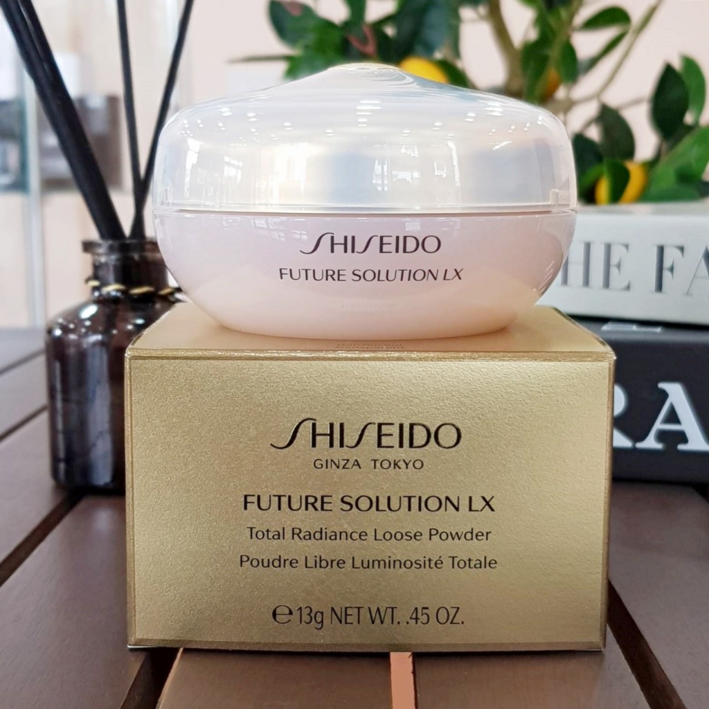 SHISEIDO Future Solution LX Total Radiance Loose Powder E 13g | Shopee ...