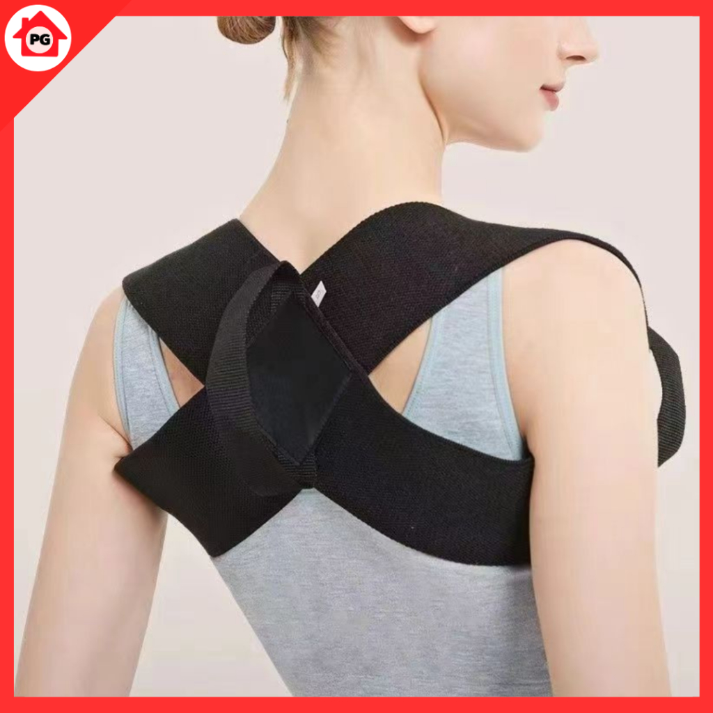 PG Back Support Belt Body Correct Brace Shoulder Available In Many ...