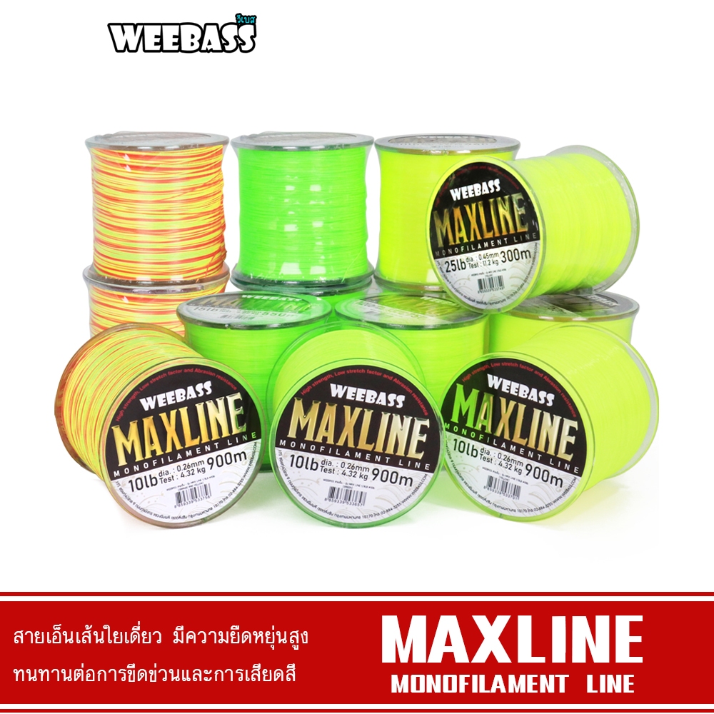 WEEBASS Line-MAXLINE 1/8LB Model Load Fishing | Shopee Malaysia