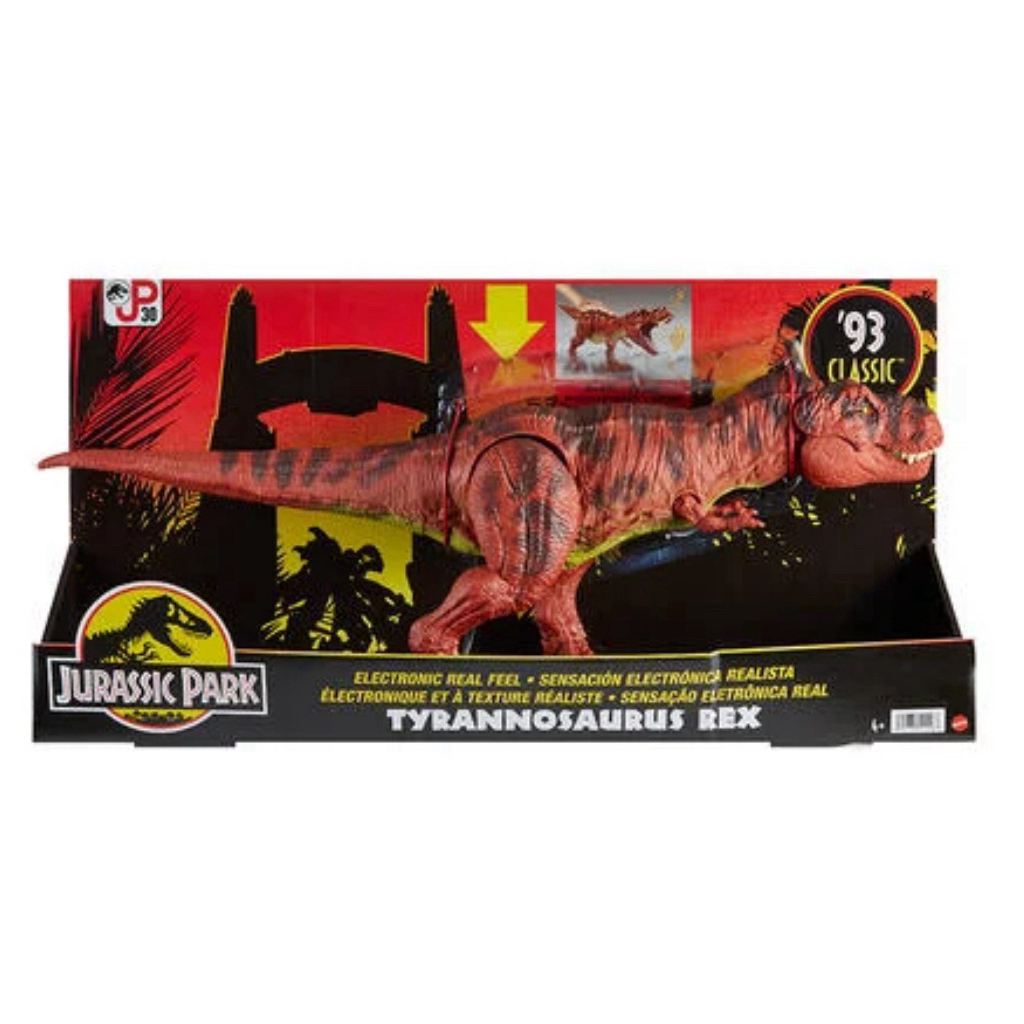 Mattel Authentic Tyrannosaurus REX T-REX Dinosaur | Shopee Malaysia