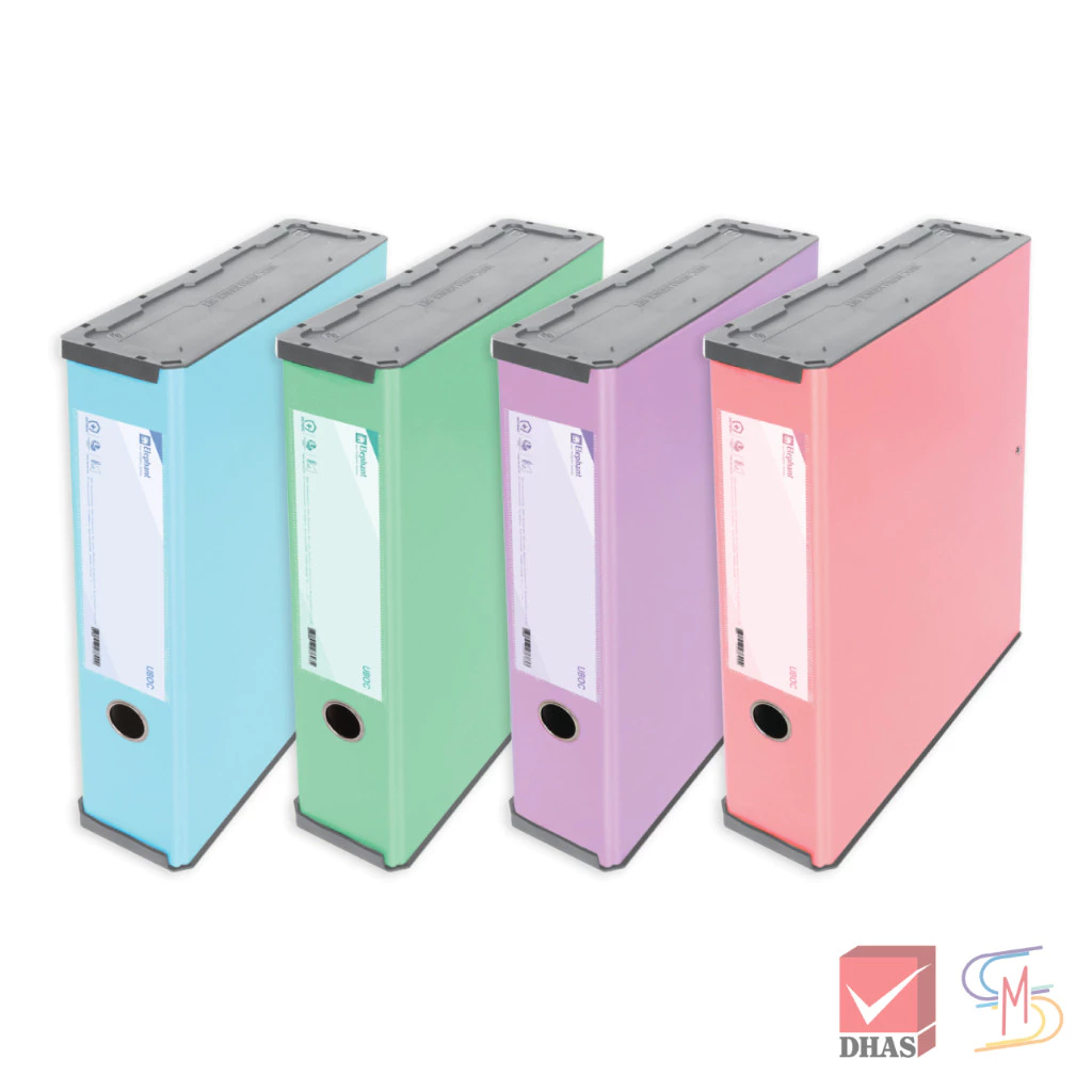 Elephant Brand File Storage Box Model UBOC-01 Pastel Colors A4 Size 1 ...