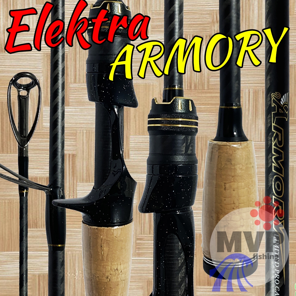 Elektra ARMORY Limited Pro Carbon Fake Bait Rod!! Snakehead Chado ...