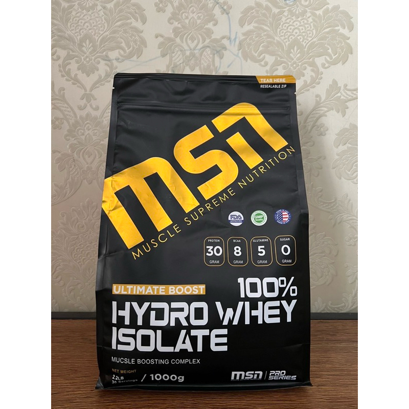 Muscle Supreme Nutrition 1 HYDRO Whey ISOLATE MSN Protein | Shopee Malaysia