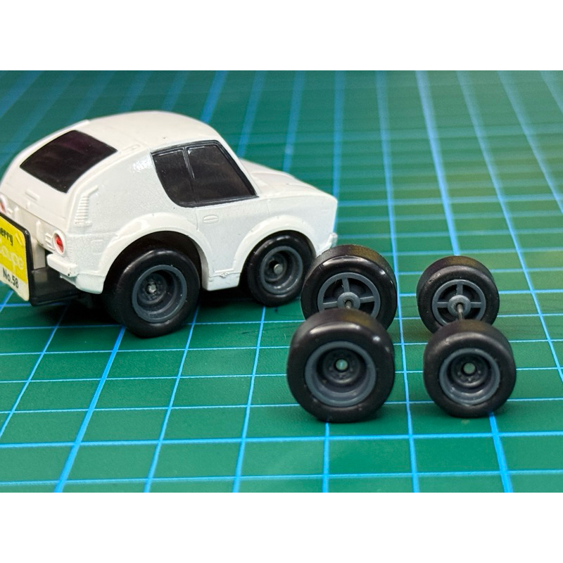 Rubber Wheels For Decoration 1:64 Hotwheels/Tomica/Choro-Q Model Car ...