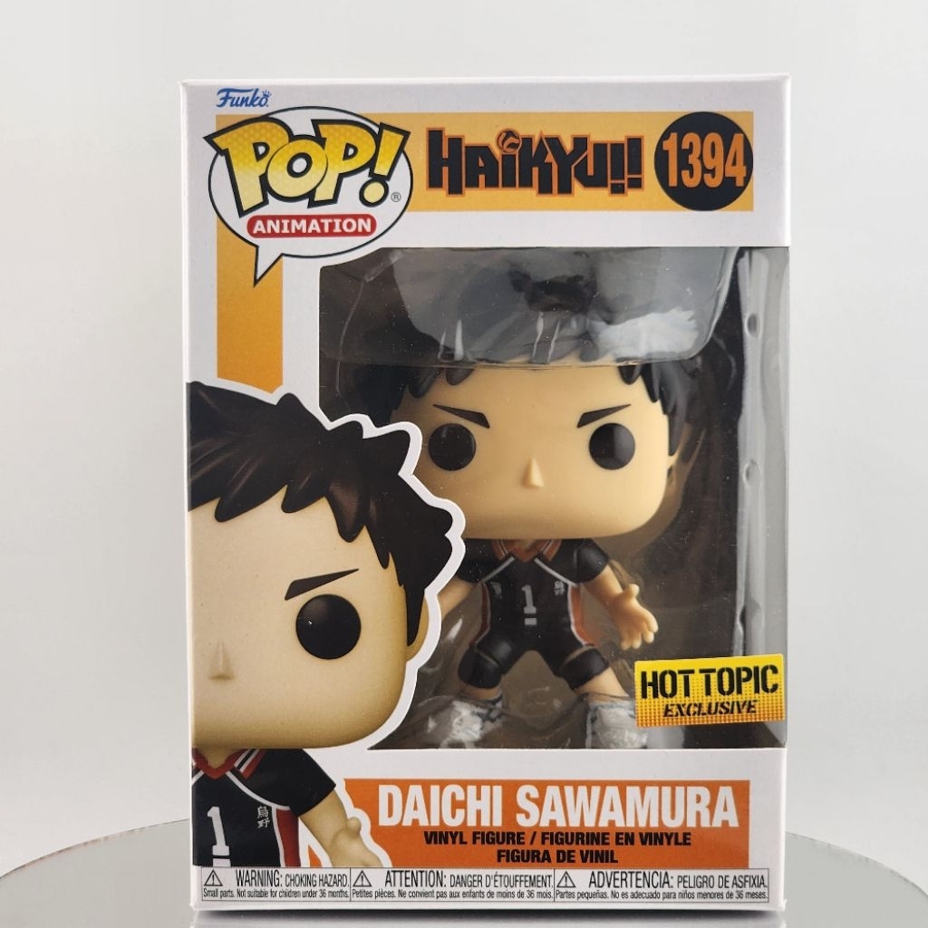 Funko Pop!Haikyuu!!-Daichi Sawamura HotTopic Exclusive 1394 | Shopee ...