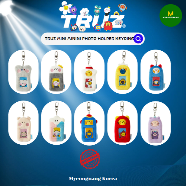 TRUZ MINI MININI PHOTO HOLDER KEYRING Keychain Frame Card | Shopee Malaysia